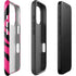 Retro Zebra iPhone 16 Pro Max Impact Case